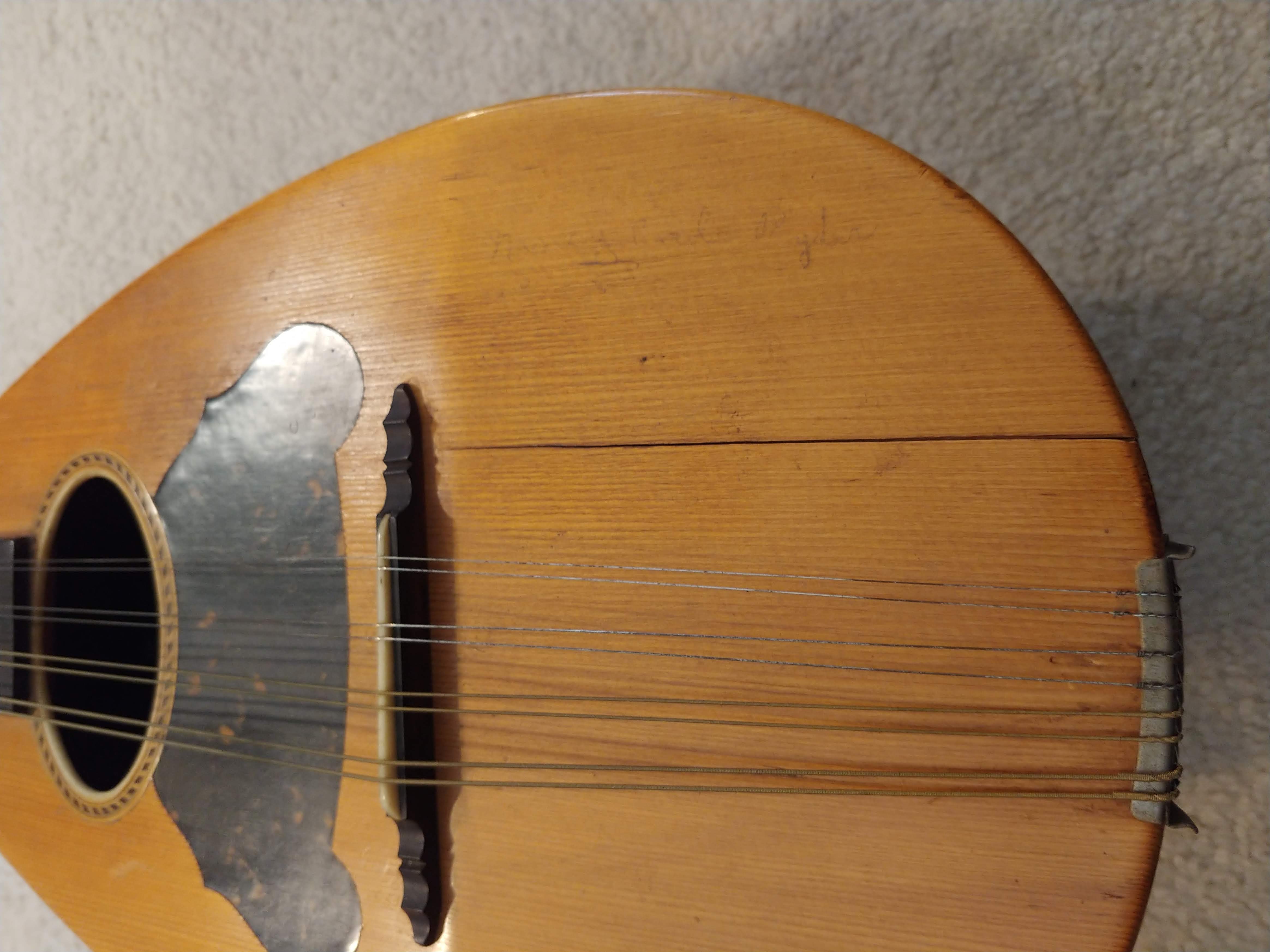 Keystone Mandolin Bowlback Crack Repair